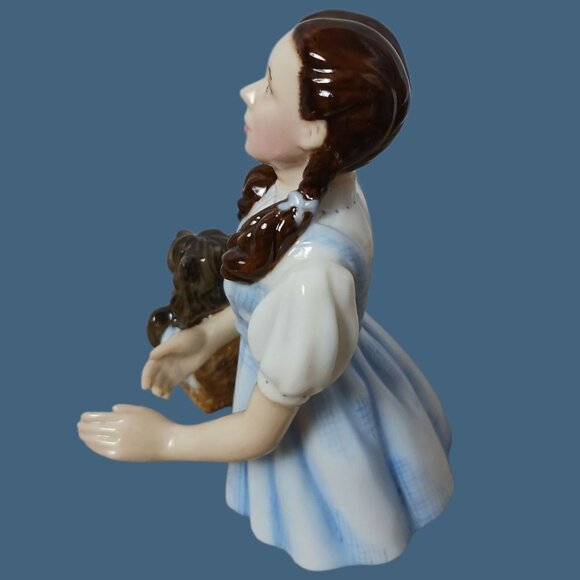 Department 56 Dorothy & Toto Porcelain Figurine By The Candle Crown Wizard Of Oz - Picture 3 of 11